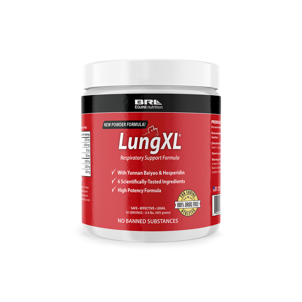 LungXL is a powerful weapon against Exercise Induced Pulmonary Haemorrhaging (EIPH)